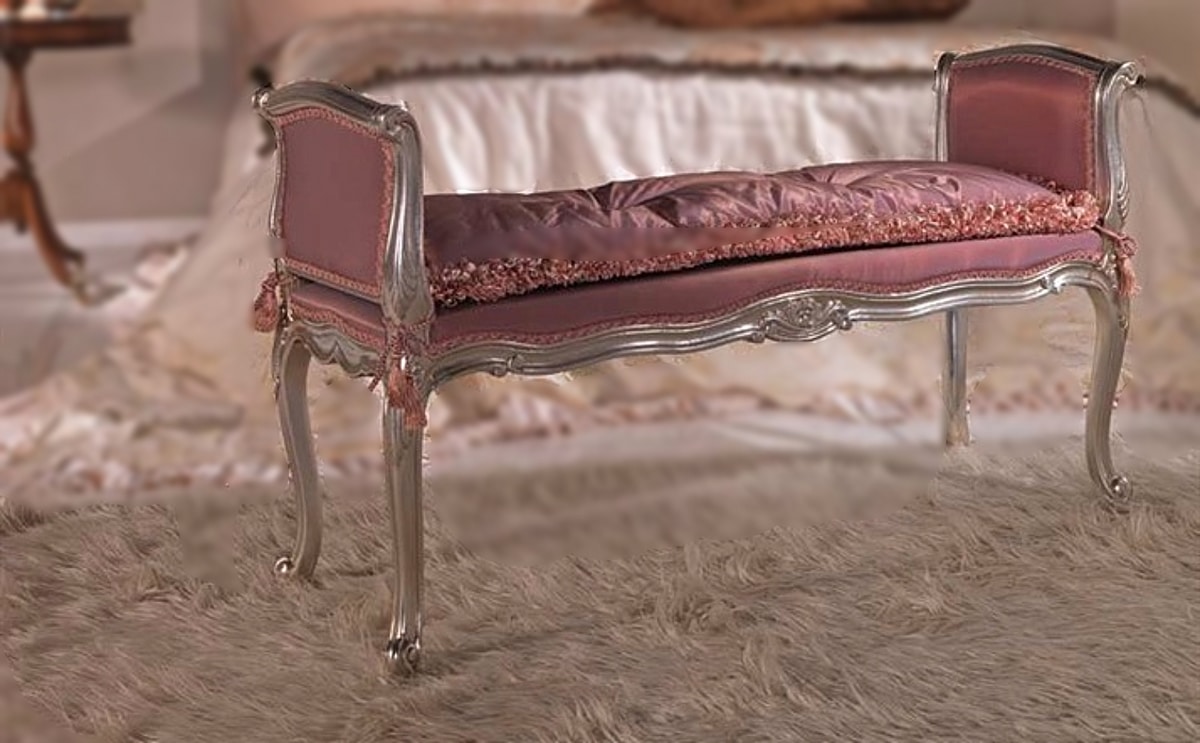 Class, Baroque style bedside bench