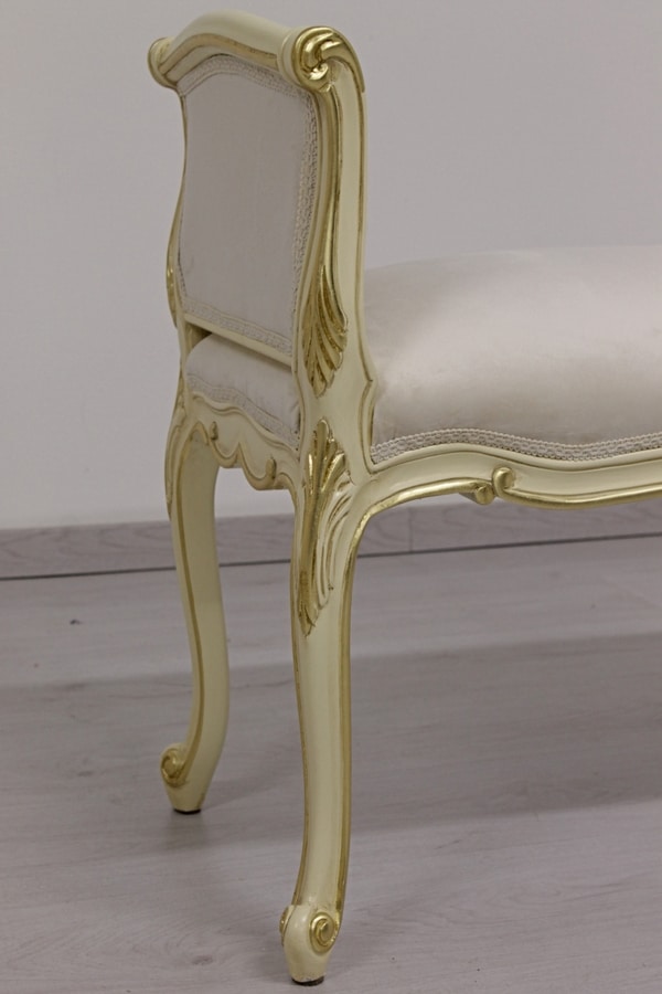 Class, Baroque style bedside bench