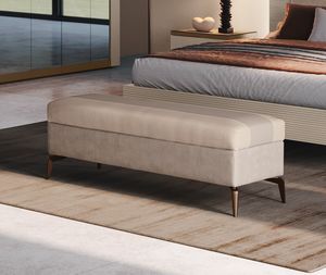 LINEA bench, Padded bench for bedroom