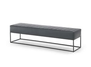 Stardust bench, Bench with quilted seat