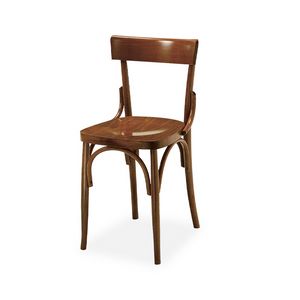 Milano, Chair in curved wood