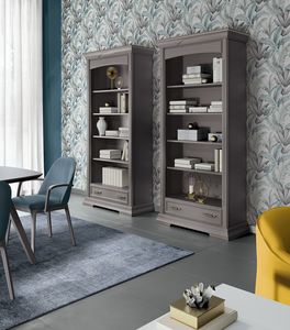 Art. 9261, Open bookcase made of wood