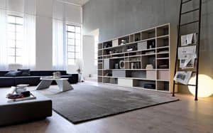 Citylife 33, Modern bookcase suited for residential environments