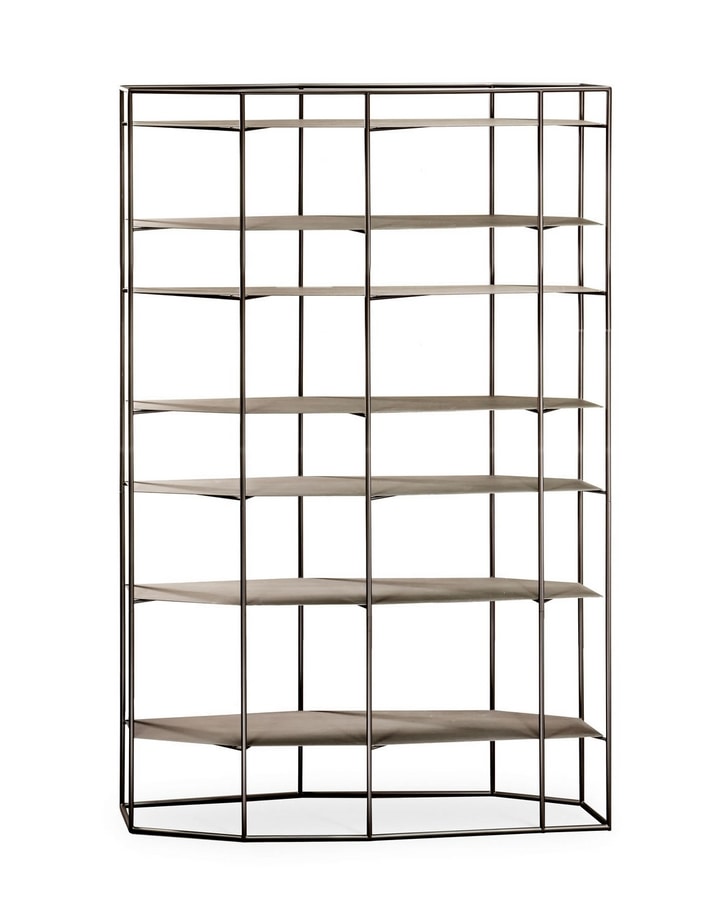 Diadema, Freestanding iron bookcase