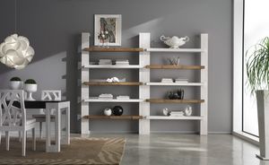 Library Light, Modular bookcase in ethnic style