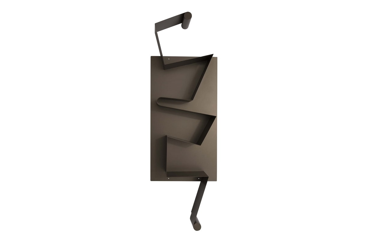 NOTA, Bookcase in lacquered metal