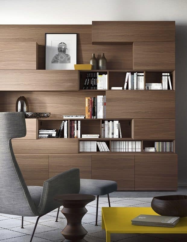 People P208, Modular bookcase with integrated lighting