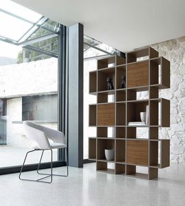 PLAZA, Rigorous design bookcase