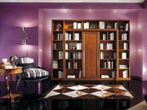 Vivre Lux bookcase, Classic bookcase, with personalized decorations