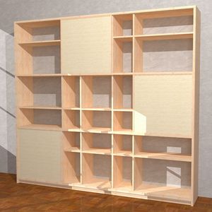 Yuki-M, Beech bookcase