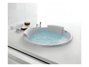 Bolla 160, Modern bathtub, spread massage, for resort