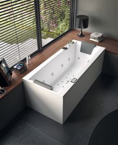 EDEN, Modern bathtub with Jacuzzi, various sizes