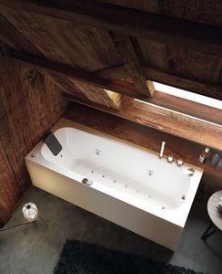 POP, Modern bathtub, white acrylic, bathroom