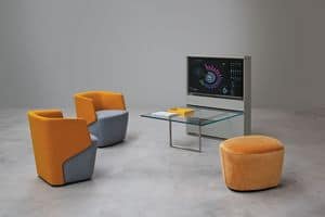 Deck Glass Frame, Furniture for conference room and online meetings