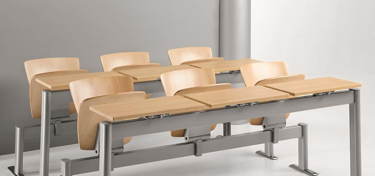 KOMPACT 880, Modular metal table, ideal for classrooms