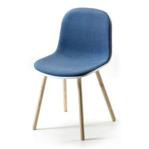 M�ni 4WL, Chair in solid ash, available in various colors