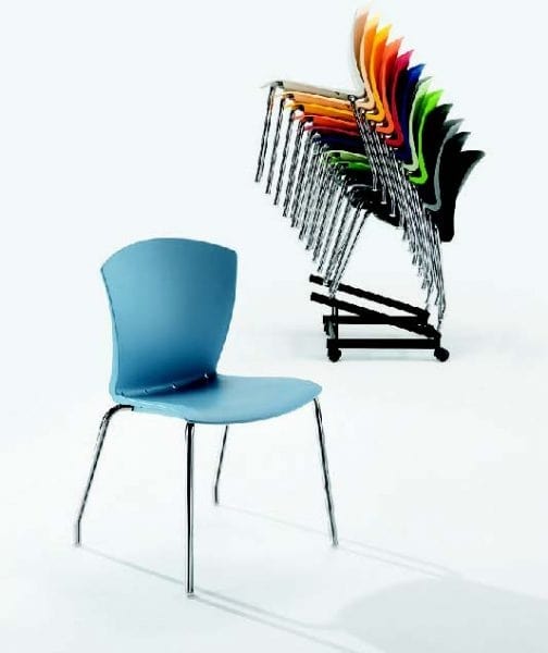 10525 Carina, Stackable and attachable chair