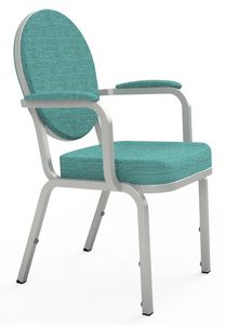 Adamas 66/4A, Chair with armrests, for conferences
