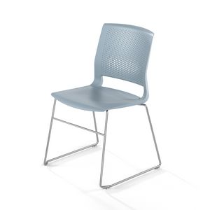 Bea TR, Chair with base in steel rod