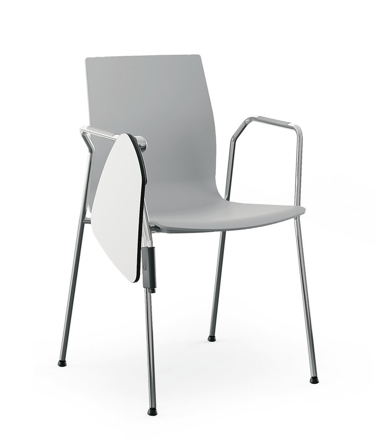 Q3, Chair with writing tablet