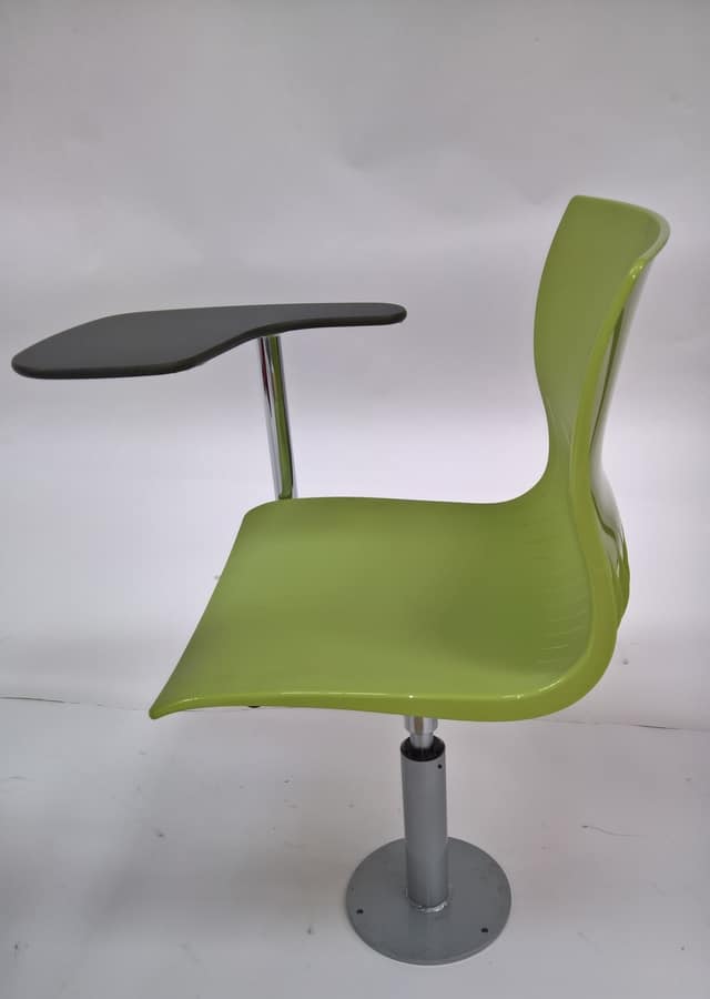 WEBBY 340/F with table, Swivel chair, adjustable in height, for classrooms