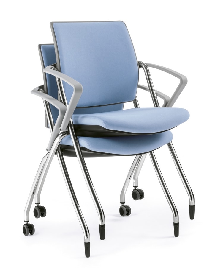 Q-Go XL AIR, Stackable chair for conference  room