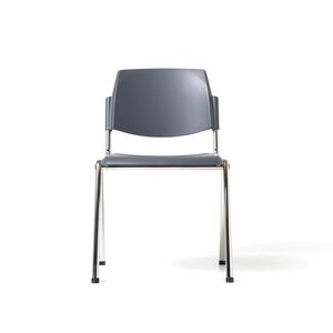 New Bonn plastic, Meeting room chair, in metal and polipropiilene, stackable