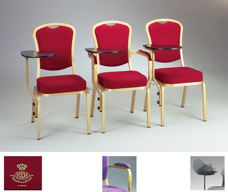 Cello 58/4, Fireproof padded chair for meetings and receptions