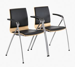Q2 W, Chair with armrests for conference