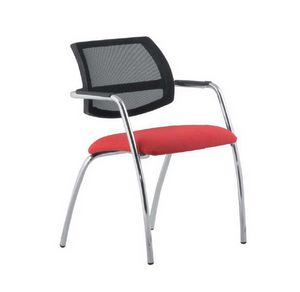 City 133 4G, Chair with mesh backrest, for conference room
