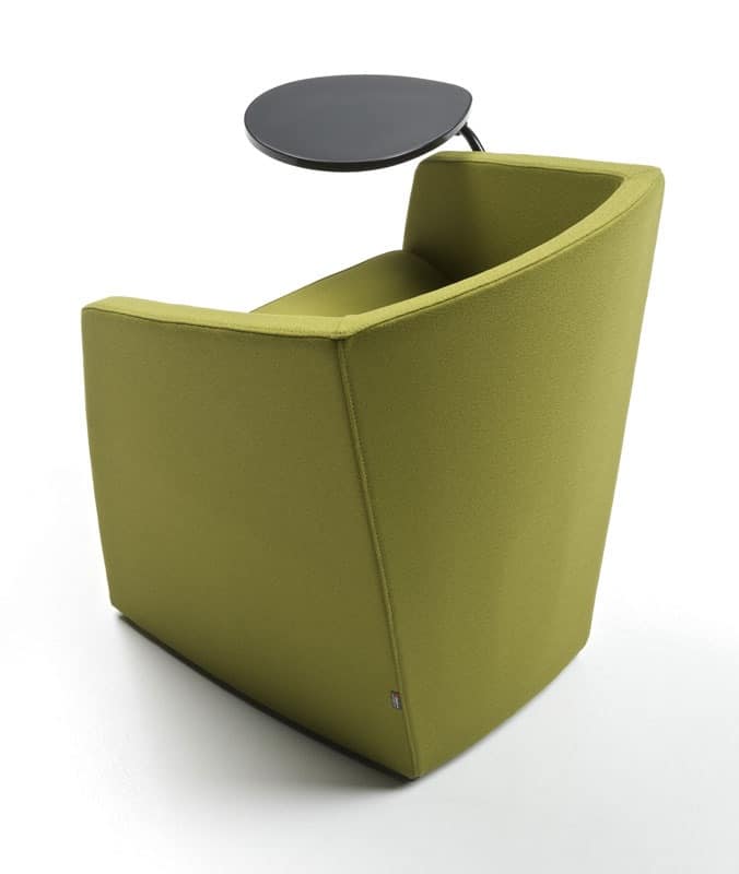 Tronix New, Tub Armchair, deformable structure, for waiting room