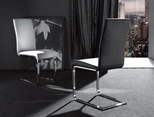 Art. 299 Kant, Chair with metal cantilever base, padded