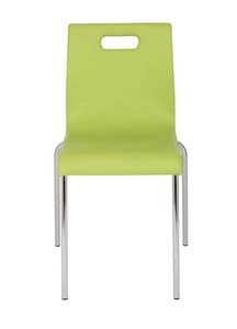 Art.Linz chair, Padded stacking chair for kitchen, bar and restaurant