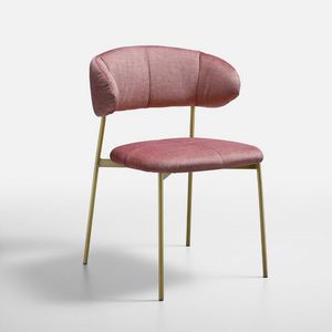 Blom, Upholstered chair with metal frame