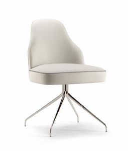 CHICAGO SIDE CHAIR 015 S Z, Modern chair with spider base
