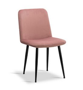 Clio Met, Padded chair, metal base