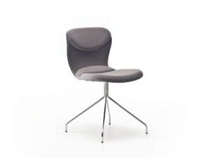 Italia X, Modern chair in various colors, for waiting room