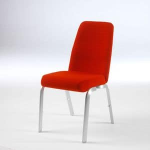Orvia 12/1, Comfortable chair for conferences, anatomic seat and backrest