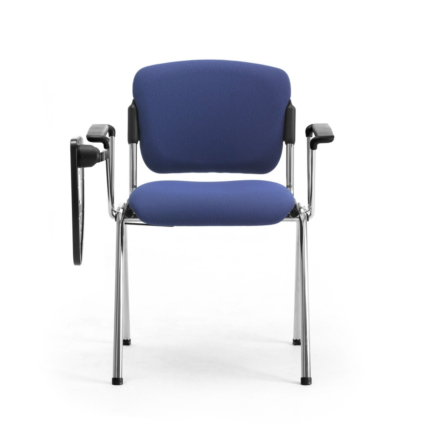 Cortina 6600W, Chair with tablet for conference rooms