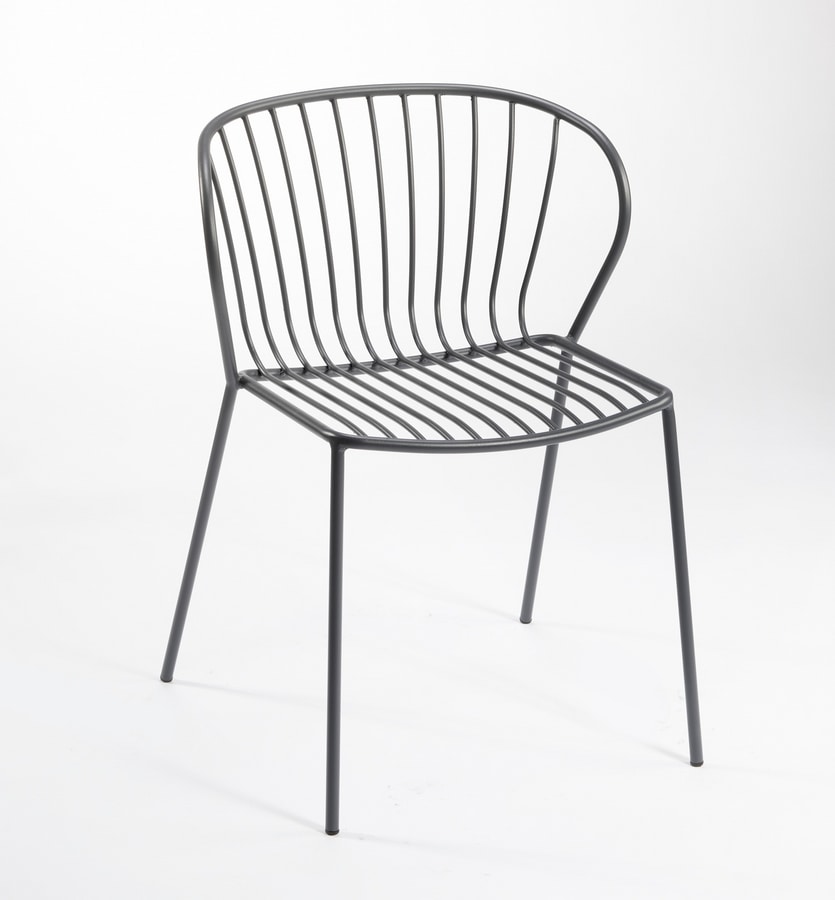 Amitha, Metal chair for outdoor