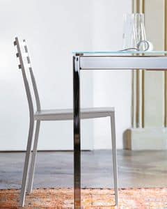 Venice S CU, Chair with metal frame Patio