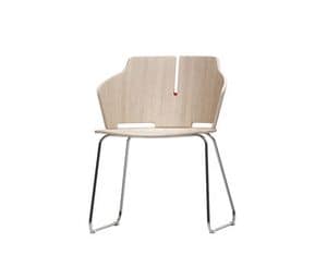 PRIMA PR3, Wooden chair for offices and home