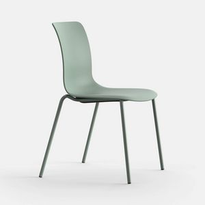 Nume, Metal chair with plastic monocoque