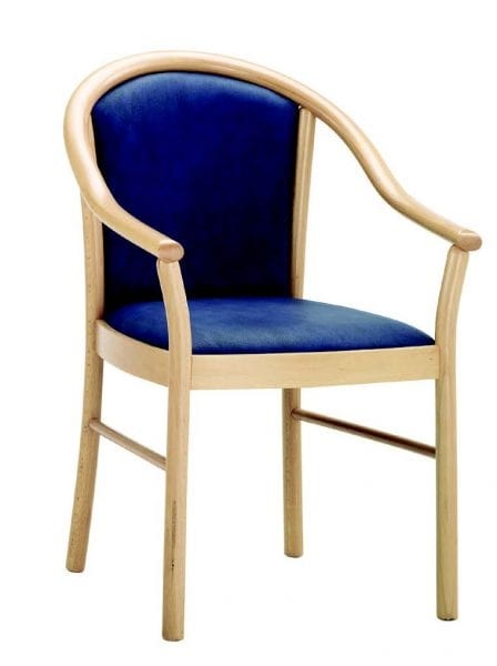 230 Bettina, Wooden chair for hotels and restaurants