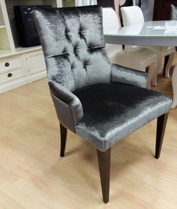 Chair 02, Chair covered in velvet