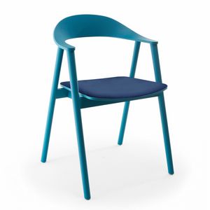 Karm UP, Plywood chair with fire retardant padding