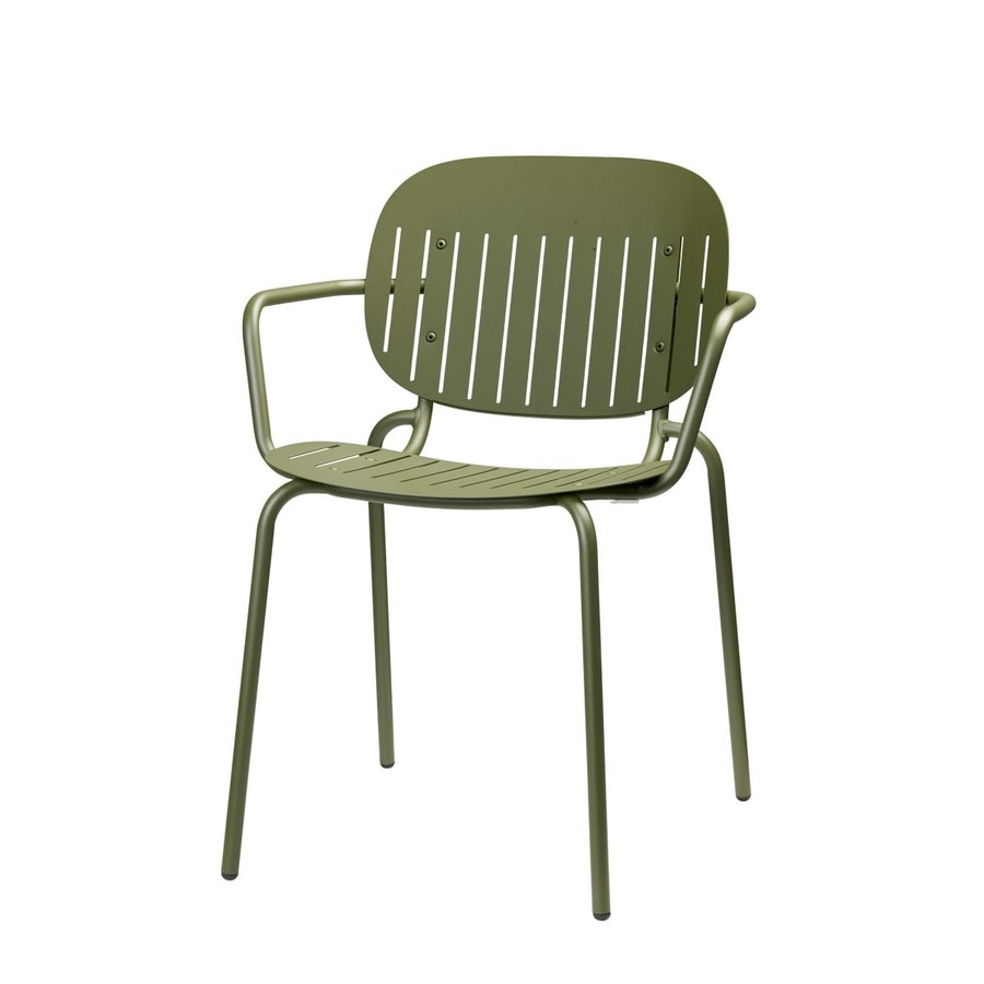 Si-Si, Metal chair with armrests