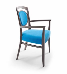 Tiffany 2 P, Classic chair with armrests