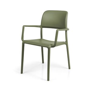 Trento P, Chair with armrests, with monobloc structure in polypropylene