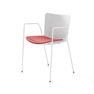 Zaza BR, Chair with armrests for classroom or conference